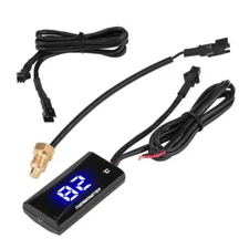 Motorcycle Digital Thermometer Instrument Water Temperature Meter Gauge Ultru...