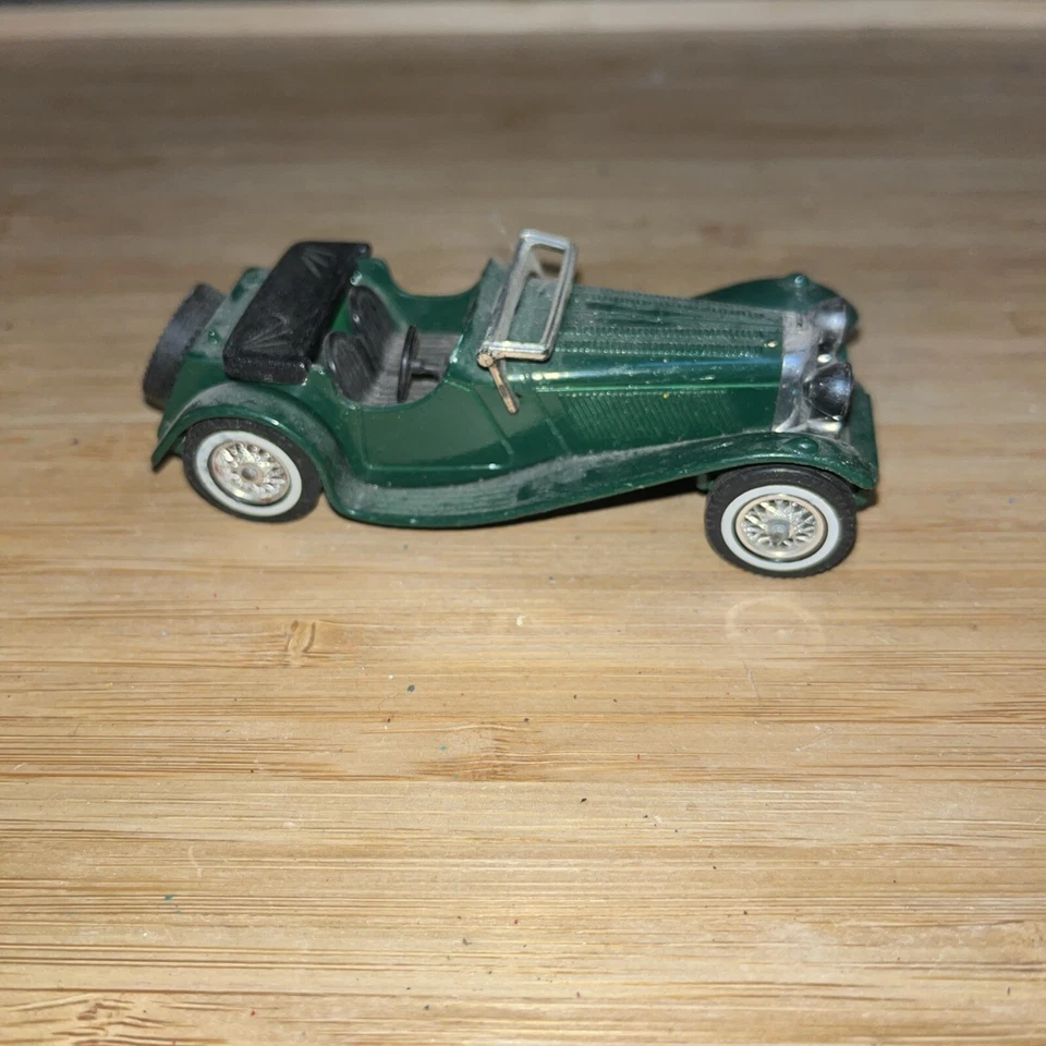 MATCHBOX JAGUAR 1936 SS100 Juguete Diecast Modelo Lesley Prod Inglaterra Escala 1:43 #125 Foto 3 de 4