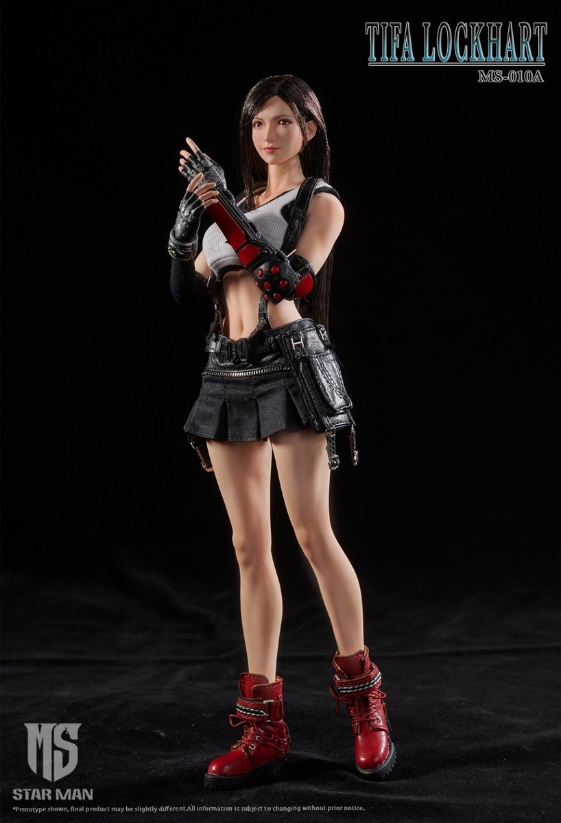 【美品、開封品】STAR MAN 1/6 ティファ MS-010A STAR MAN 1/6 ティファ ホワイトタンクトップ と ブラック