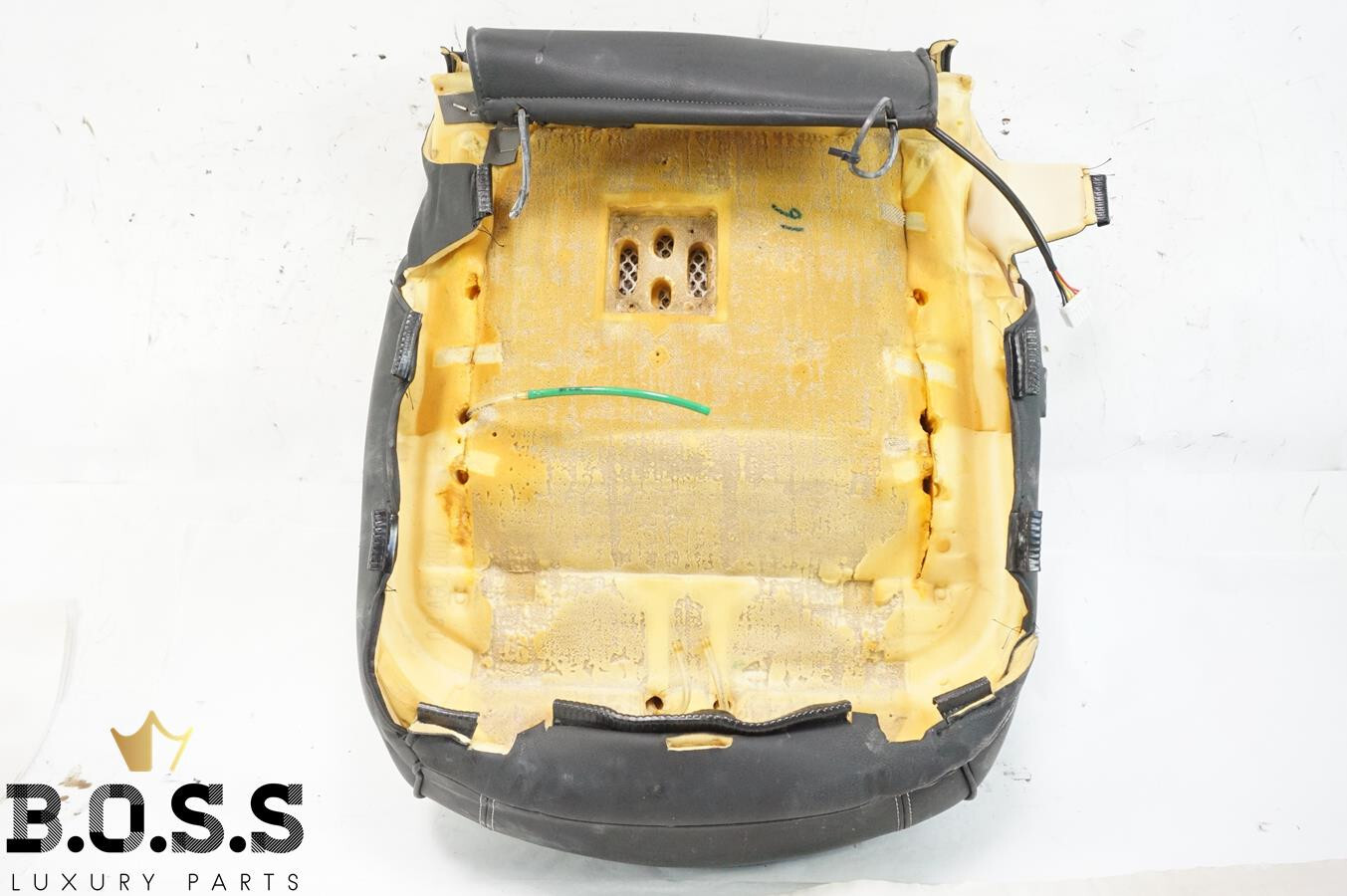 03-08 M139 MASERATI QUATTROPORTE FRONT LEFT SIDE LOWER BOTTOM SEAT CUSHION OEM