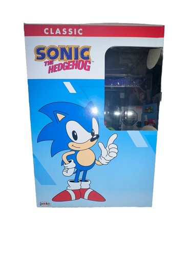 6 Zoll Sonic The Hedgehog solarbetriebene Figur Jakks neue bewegliche Füße und Augen - Bild 3 von 5