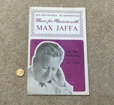 Vintage Music with Max Jaffa Show Spa Grand Hall Scarborough Theatre #SCAR