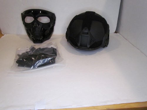 LANCER TACTICAL ABS Medium-Large Black Airsoft Helmet (CA-805B) - Bild 1 von 6