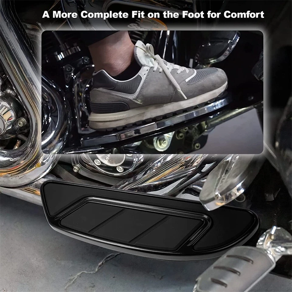 Piso y soporte para pie de conductor para Harley Fat Boy FLSTF / EFI FLSTFI / FLSTFSE Foto 4 de 4