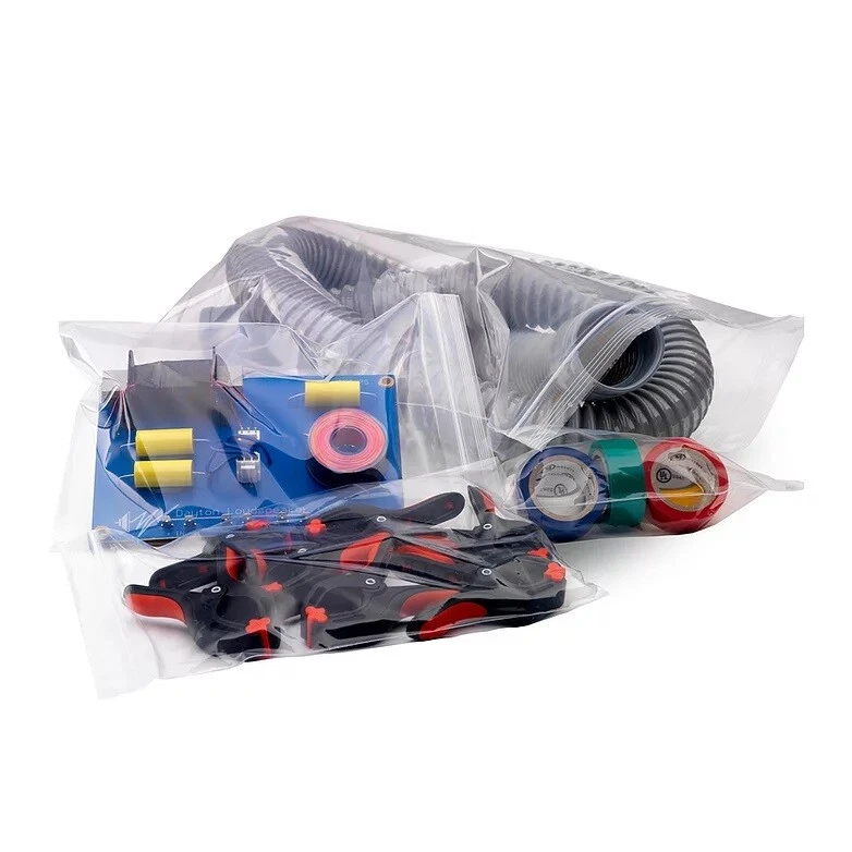 Large Reloc Zippit 12 x 15" Clear Reclosable Bags Top Lock 2Mil Jumbo Size 100pc - Image 3 of 4