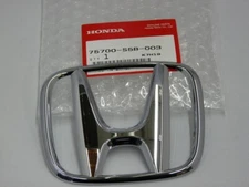 GENUINE FRONT GRILLE EMBLEM For HONDA CIVIC FIT ACCORD CR-V 75700-S5B-003