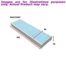 New WESFIL Cabin Filter For Porsche 718 Boxster 2.5L WACF0297