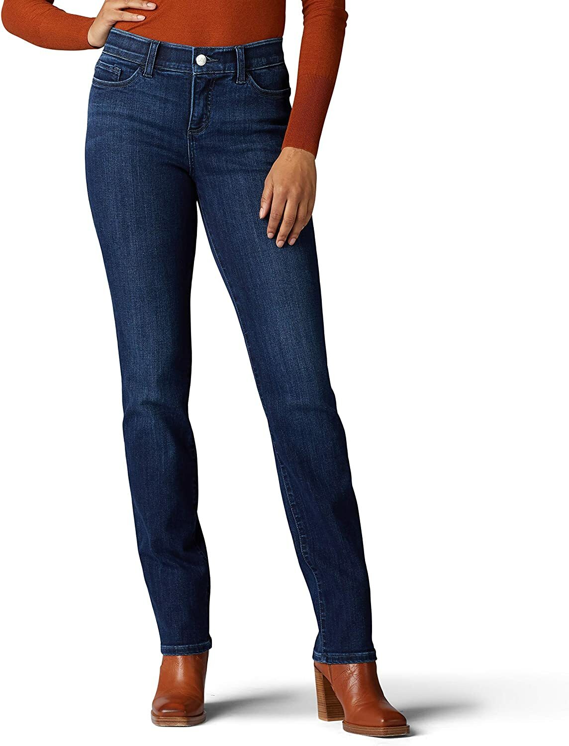 LEE Women's Flex Motion Regular Fit Straight Leg Jean | eBay