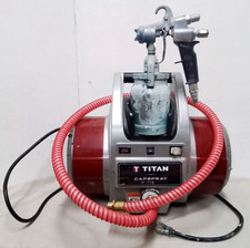Titan Capspray 115 HVLP Paint Sprayer - W/ Hose and Spray Gun