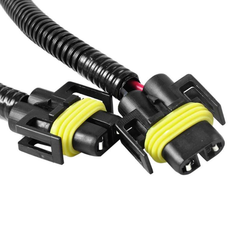 US Location H11 H8 Fog Light Wiring Harness Switch Kit H11 LED - Foto 8