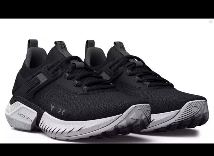 Under Armour Women Rock 5 Training Sneakers Black/White 3025436