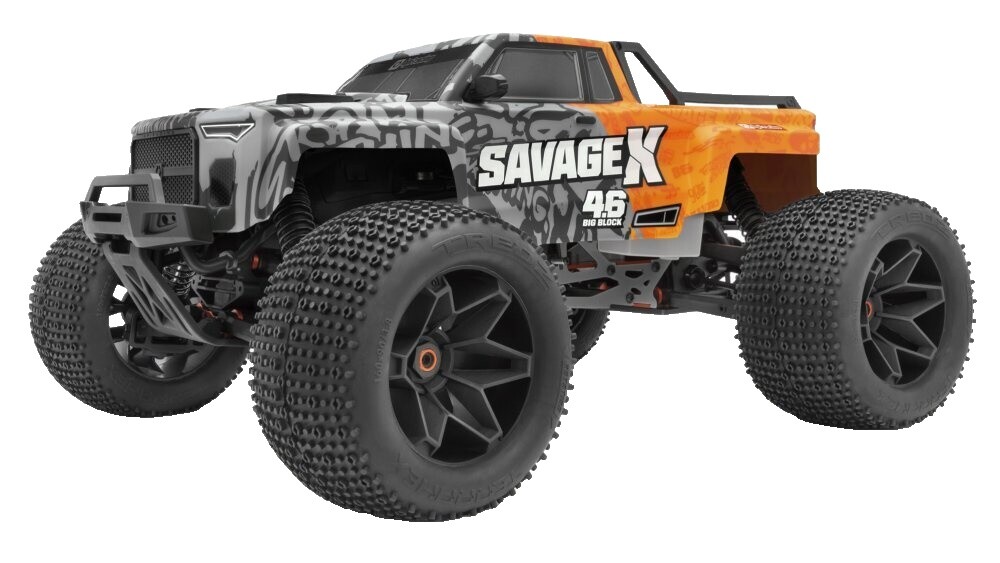 SAVAGE SS 1/8オフロードRCカー HPI Racing E Savage Electric 1/8 4x4 Monster Truck Roller