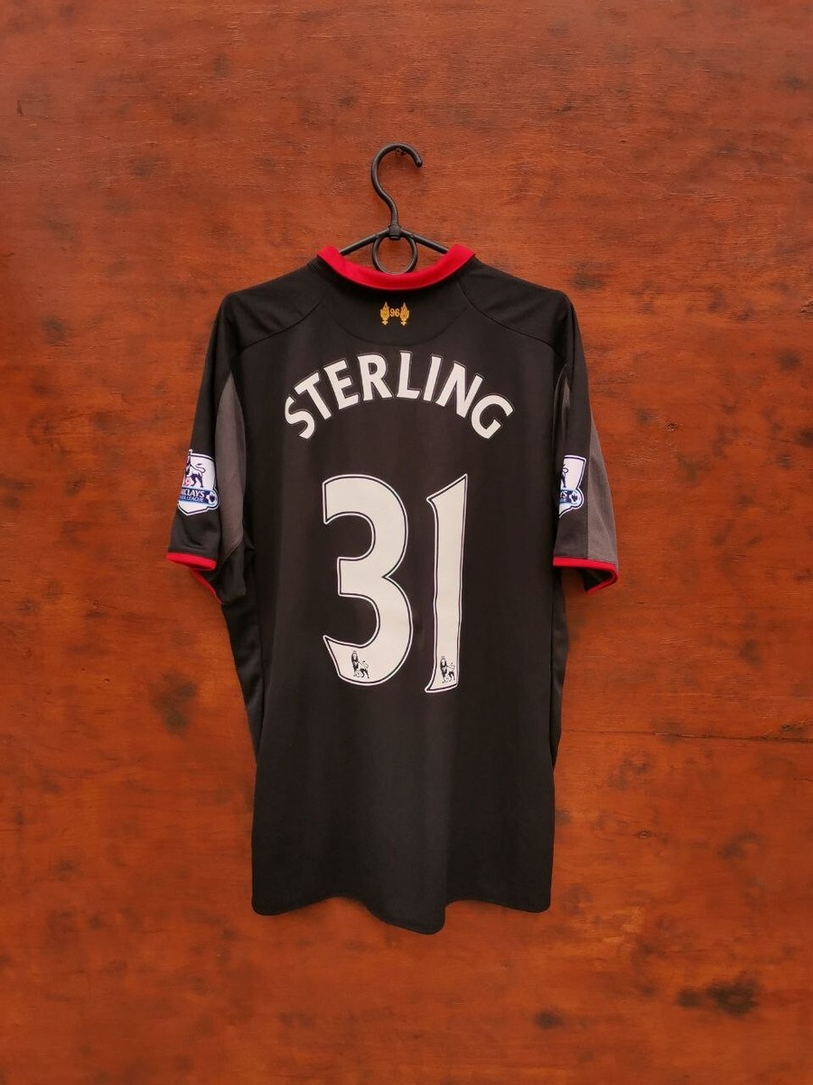 LIVERPOOL 2014/2015 THIRD FOOTBALL SHIRT WARRIOR SIZE L ADULT #31