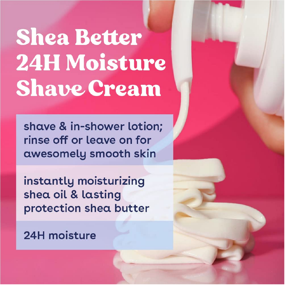 eos Shea Better Shaving Cream Pomegranate Raspberry Women's Shave Cream