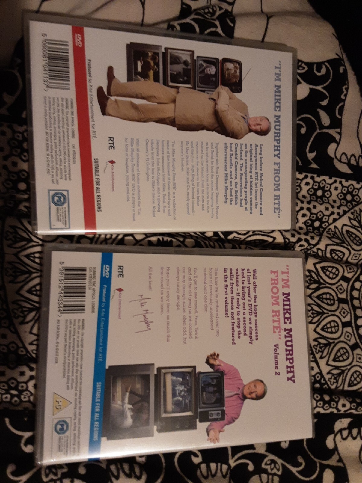 I'M MIKE MURPHY FROM RTE 2 DVD Volume 1 & 2 Irish Hidden Camera Comedy