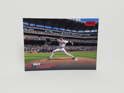 2023 Stadium Club #255 Max Fried, Atlanta Braves - Red Foil Parallel