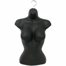 Only Hangers Female Hanging Form Big Bust- Black