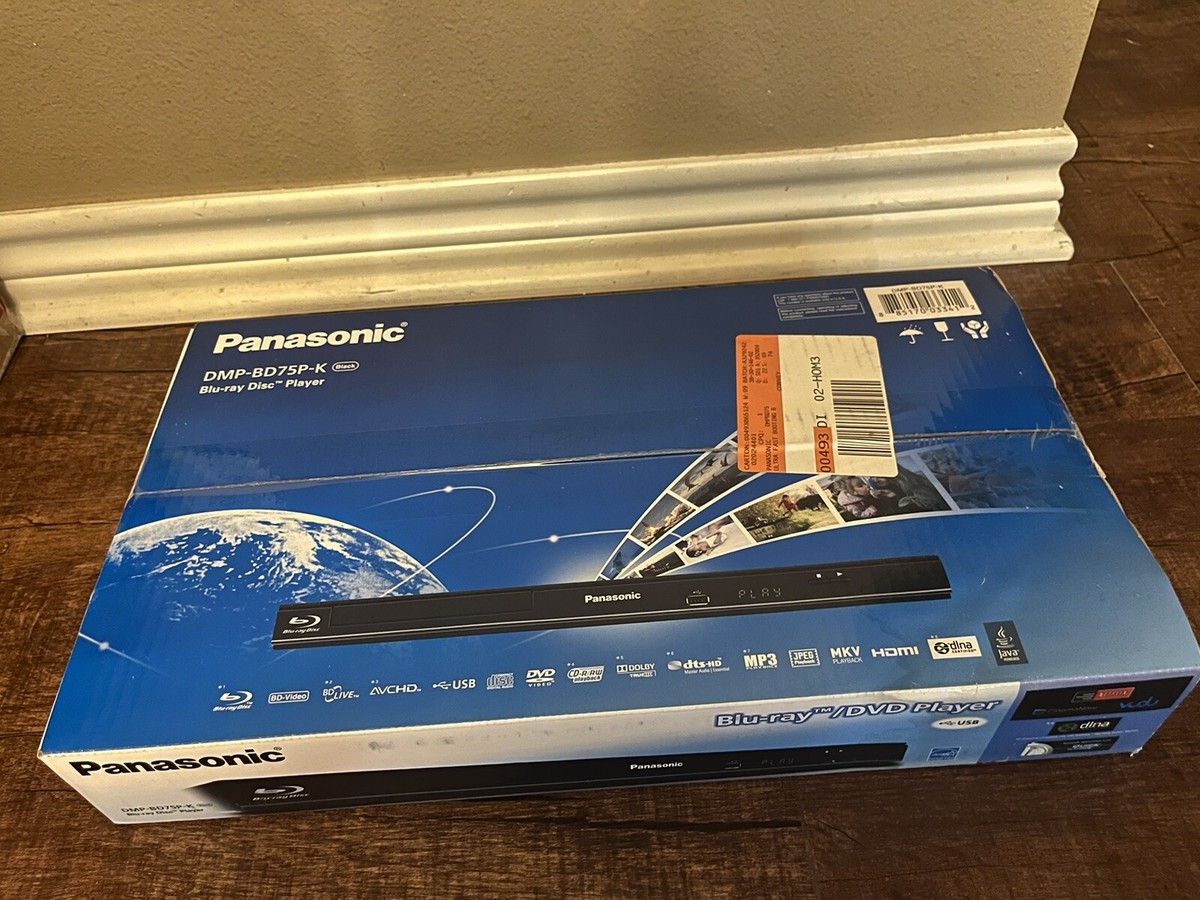 Panasonic DMP-BD75 Blu-Ray Player for sale online | eBay