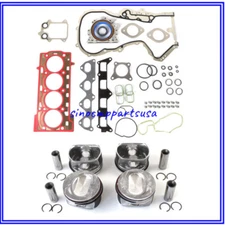 Engine Gasket Kit & Piston Kit For VW AUDI SKODA SEAT 1.4T CAV CTH CNW CKM EA111
