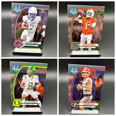 2024 Bowman Chrome University Football (Pick Your Card - Complete Your Set) A22