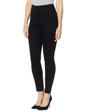 DG2 Diane Gilman Black Petite Virtual Stretch Ultra Skinny Jegging New Jeans