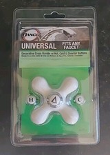 Danco Universal Decorative Cross Handle Fits any Faucet Hot, Cold Diverter New