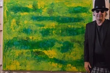 Mark Little,  Original, painting,60”x48”Acrylic,Abstract,pop Art,modern,large XL