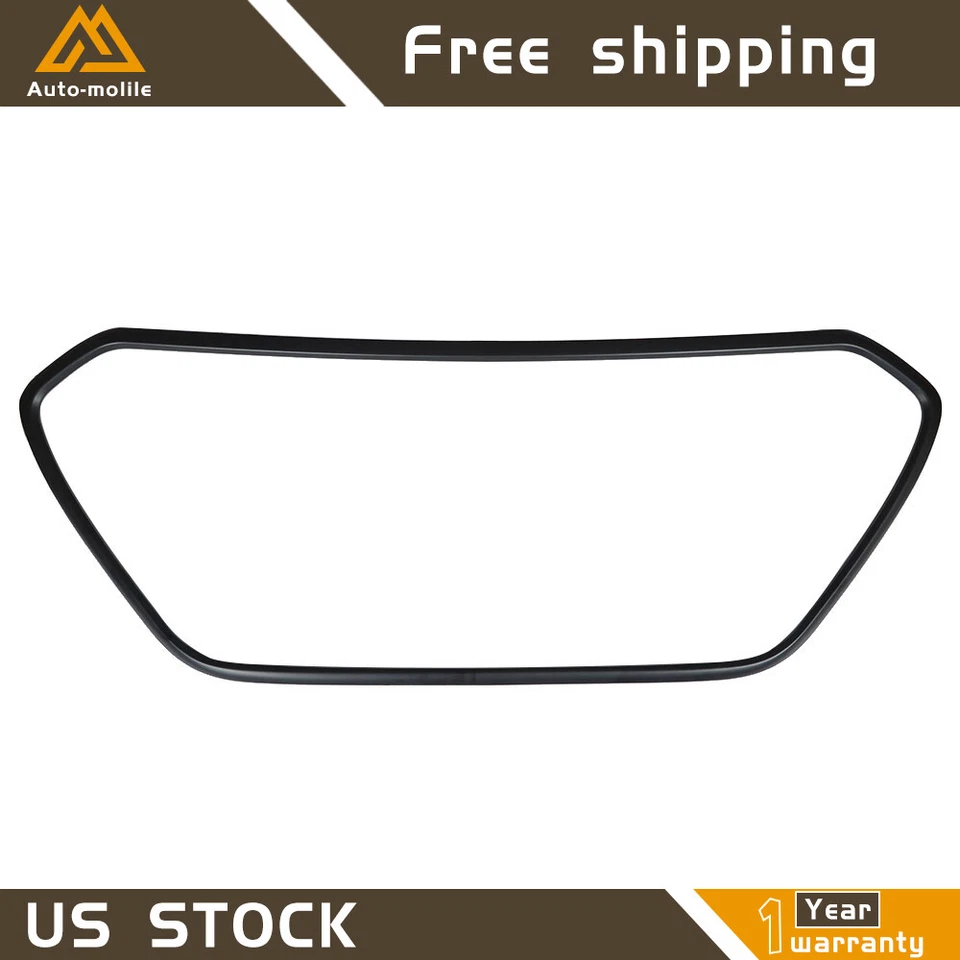 Front Bumper Grill With Grill Frame 2PCS Kit For 2013-2017 Hyundai Elantra GT - Image 4 of 4