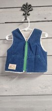 Billy The Kid Jean Vest Sherpa Linned 3T