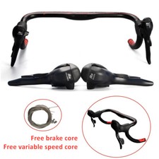 Set maniglie freno cambio bici da corsa 2/3 velocità Kit freno cambio manuale