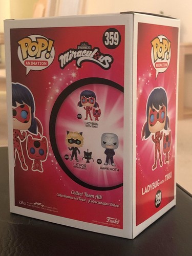 Ladybug with Tikki Funko Pop! #359 - Miraculous Ladybug | eBay