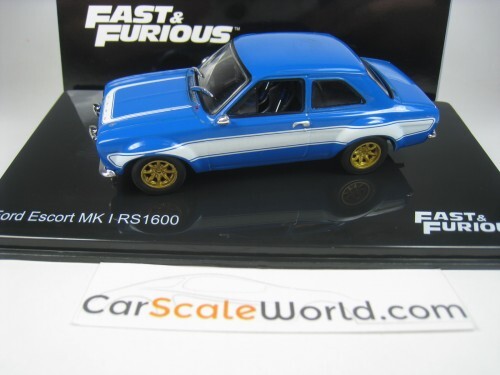 Ford Escort MK I RS 1600 Fast & Furious - Altaya N°6 - Échelle 1/43 - Blister Scellé