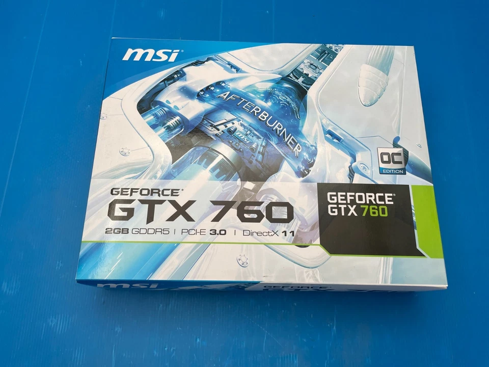 MSI N760-2GD5/OC GeForce GTX 760 2GB GDDR5 PCIe graphics card, DP HDMI 2x DVI - Image 2 of 4