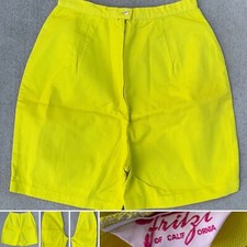 Vintage Fritzi Of California Shirts High Waist Falcon Metal Zipper 23 1/2  Waist