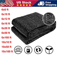 Shade Cloth 50% Fabric Resistant UV Net Mesh Tarp for Garden Greenhouse Barn