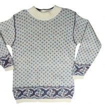 Markenloser Pullover Pulli - Strick - Creme -...