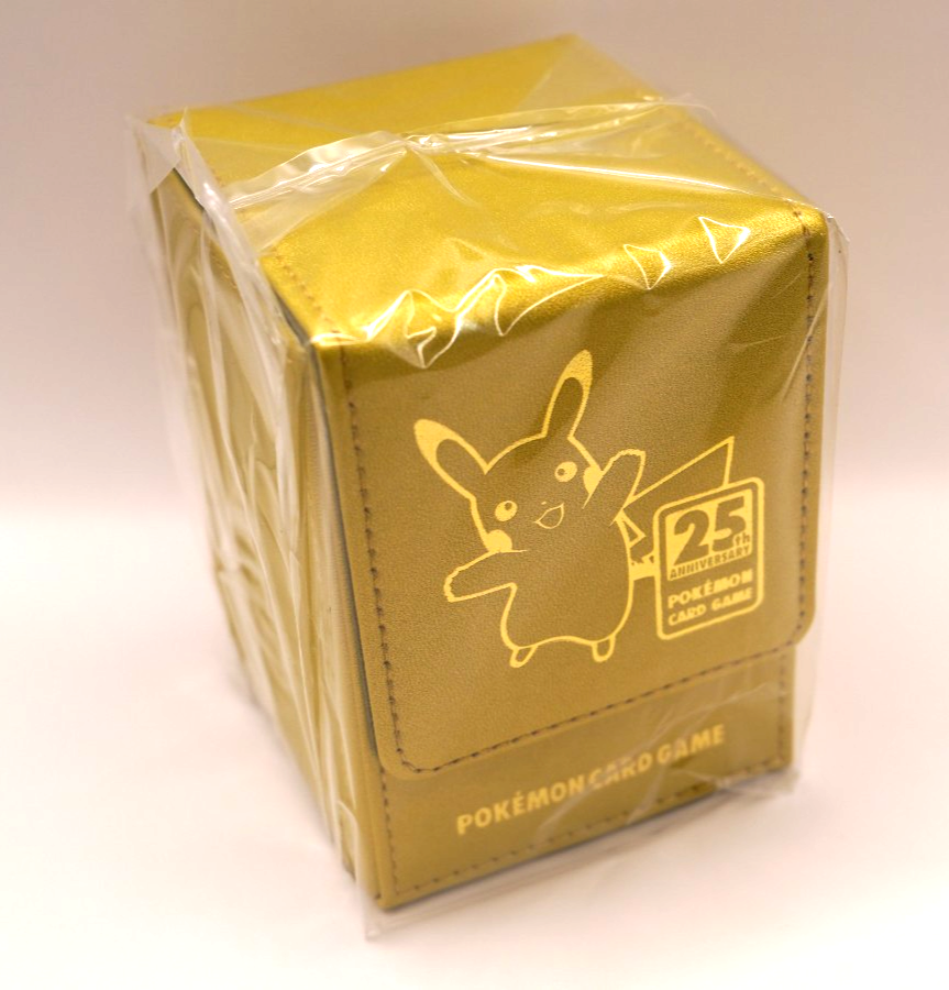 NEW Pokemon Card Game 25th Anniversary Golden Box NEW Accessories