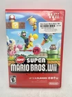 New Super Mario Bros. Wii Nintendo 2009 Complete w/ Manual & Inserts Tested