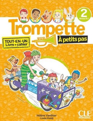 Trompette a petits pas 2: A1.1 - Livre de l'eleve + Cahier d'activites + audio d