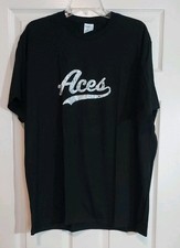 T Shirt Aces WMBA Las Vegas Basketball Sports Men XL Black