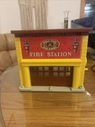 Vintage 1979 Fisher Price Play Family Fire Station #928 Little People Bell Works