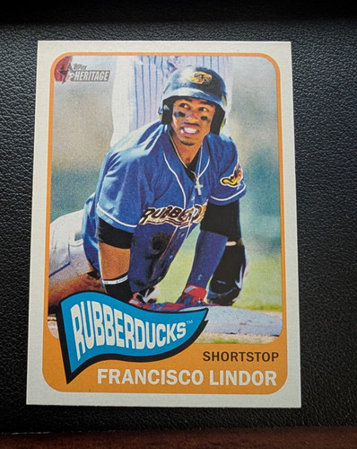 Francisco Lindor #40 2014 Topps Heritage Minor League card
