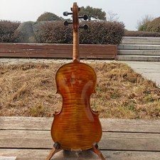 European wood Viola 15.5 inch Handmade Viola Nice Flamed with Case Bow