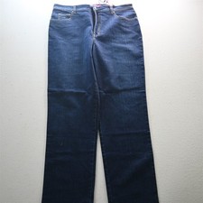 NEW Gloria Vanderbilt 16 Amanda Classic Taper Dark Stretch Denim Womens Jeans