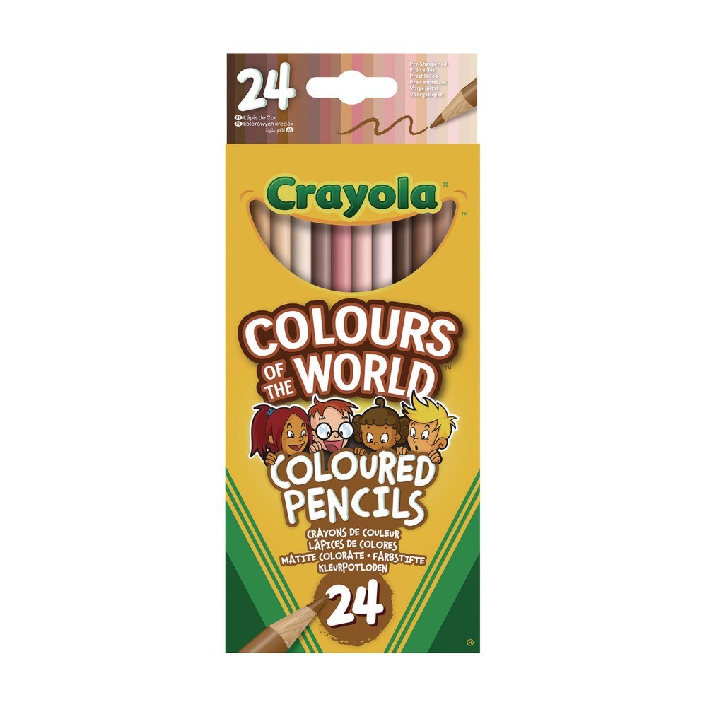 Crayola 684607 Colored Pencils - Assorted Lead/Barrel Colors (24/PK) NewAuthorized Seller. Full Warranty. Money Back Guarantee.