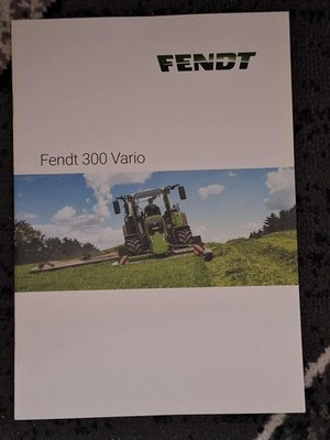 Fendt 300 Vario 2001 Brochure Tractor Tractor