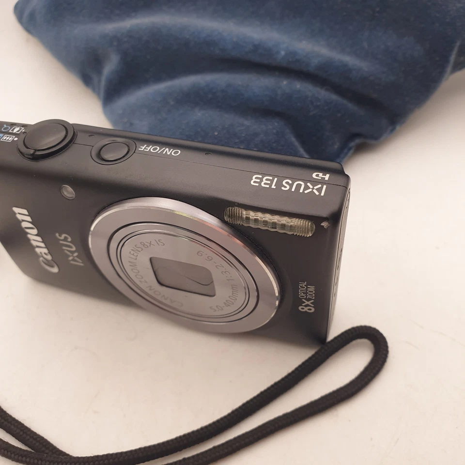 Canon PowerShot IXUS 133 16MP Digital Camera - Black Fully Working SD-card  2gb - Image 4 of 4