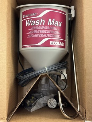 Ecolab Vanguard Wash Max Detergent Dispensing System Dispenser 92371103 NEW NIB