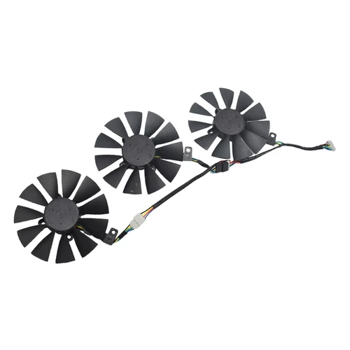 3 Packs 87mm 4-Pin Grafikkarte Lüfter für ASUS Strix GTX 1070 RX 580
