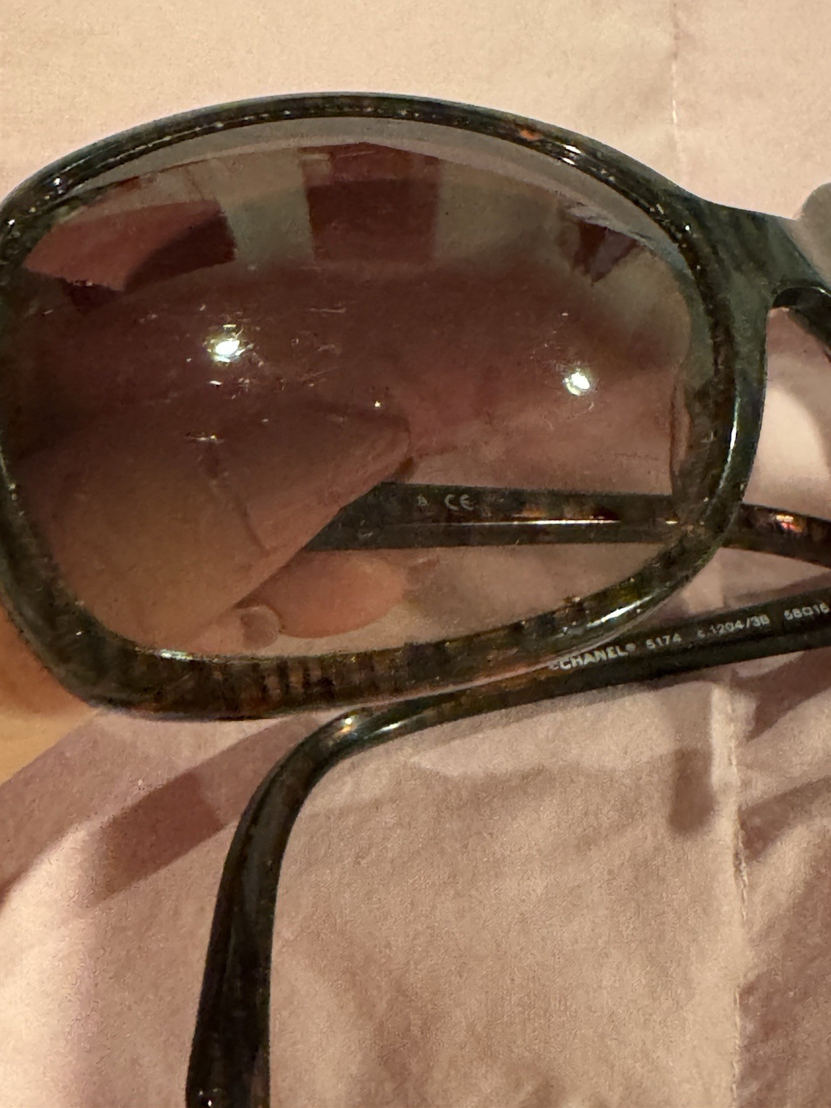 Chanel Sunglasses Tortoise Shell - image 4